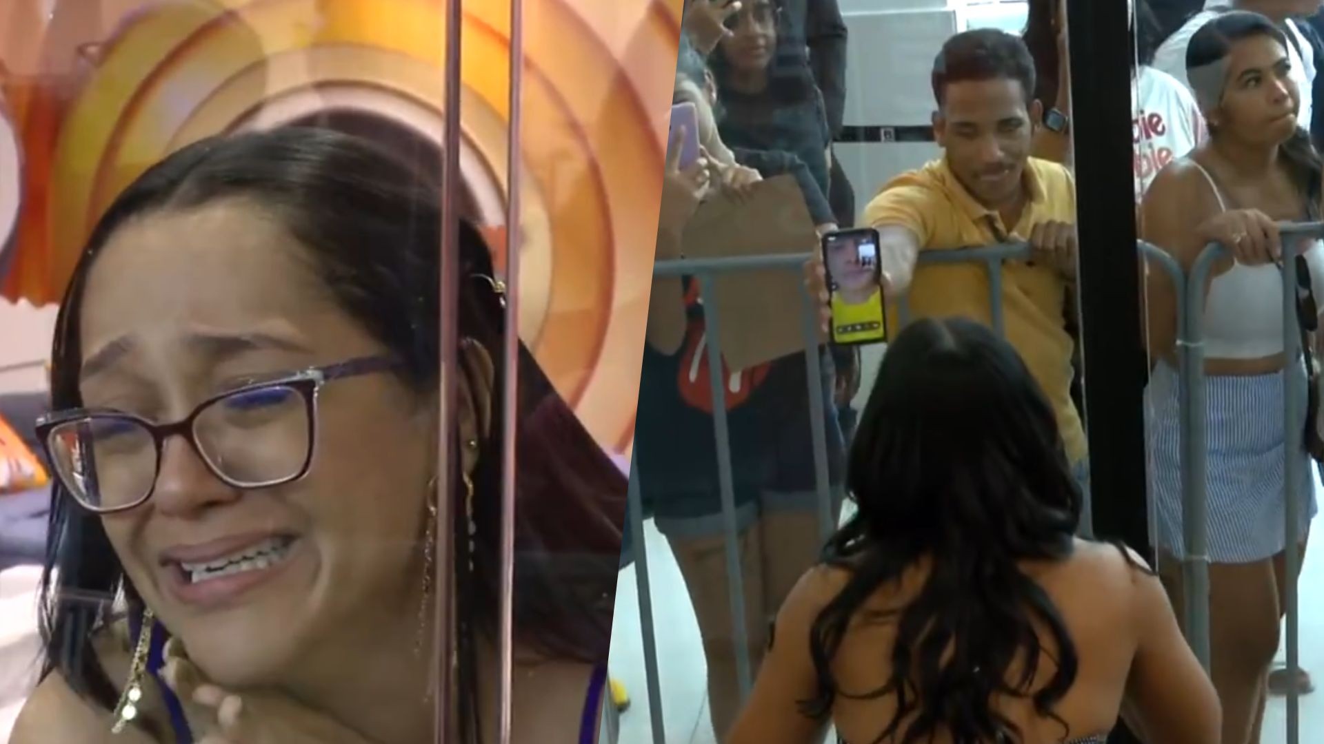 BBB 26: Rafaella chora com videochamada de amigo na Casa de Vidro do Nordeste