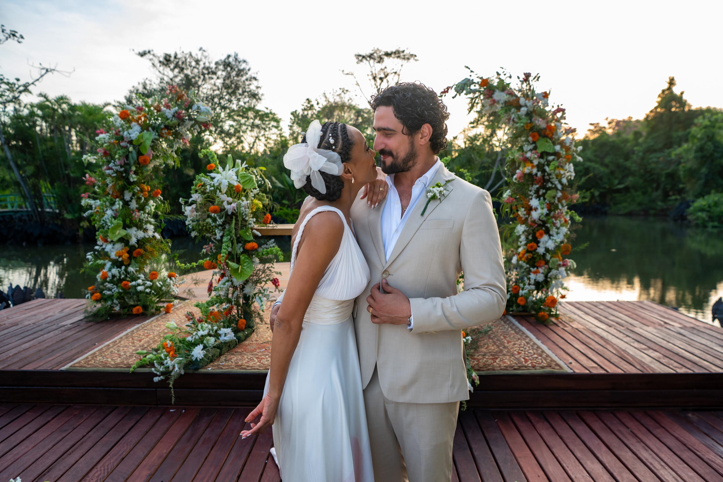 Taís Araujo e Renato Góes se despedem de Vale Tudo; veja bastidores