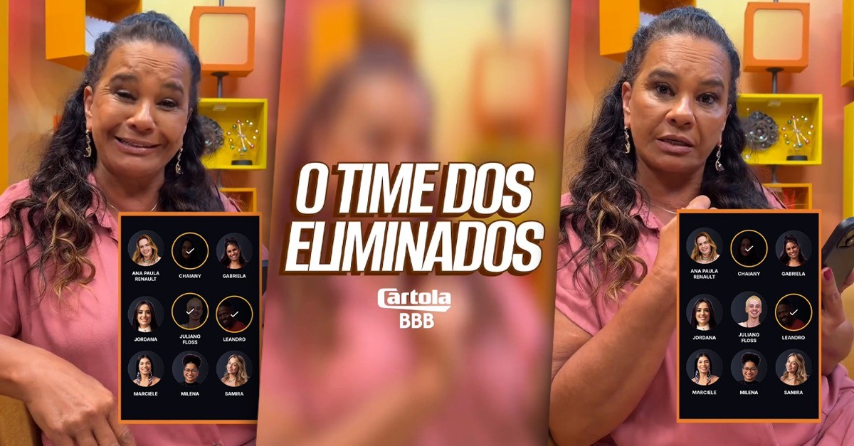 Solange Couto monta time no Cartola BBB e exalta força de vontade de aliado: 'Raçudo'