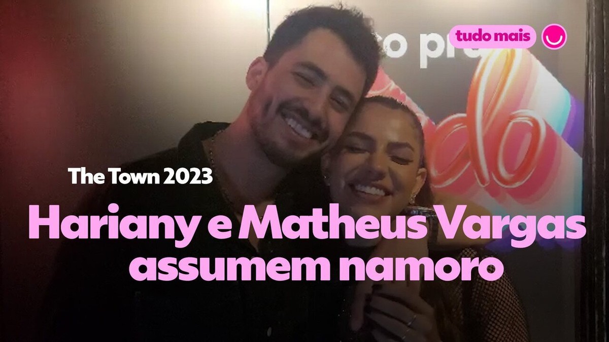 Hariany Almeida e Matheus Vargas assumem namoro no The Town 2023