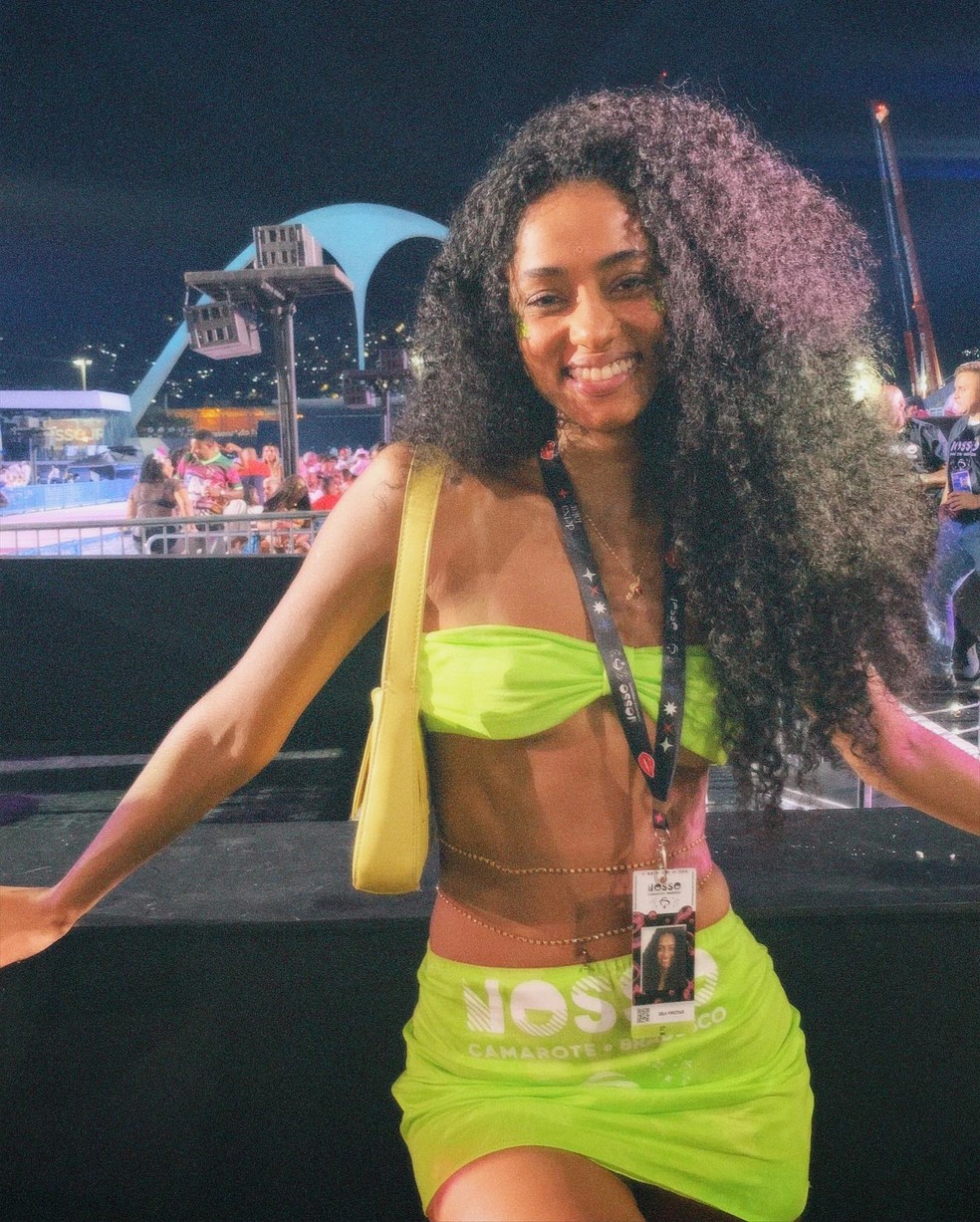 A atriz no Carnaval — Foto: Reprodução Instagram