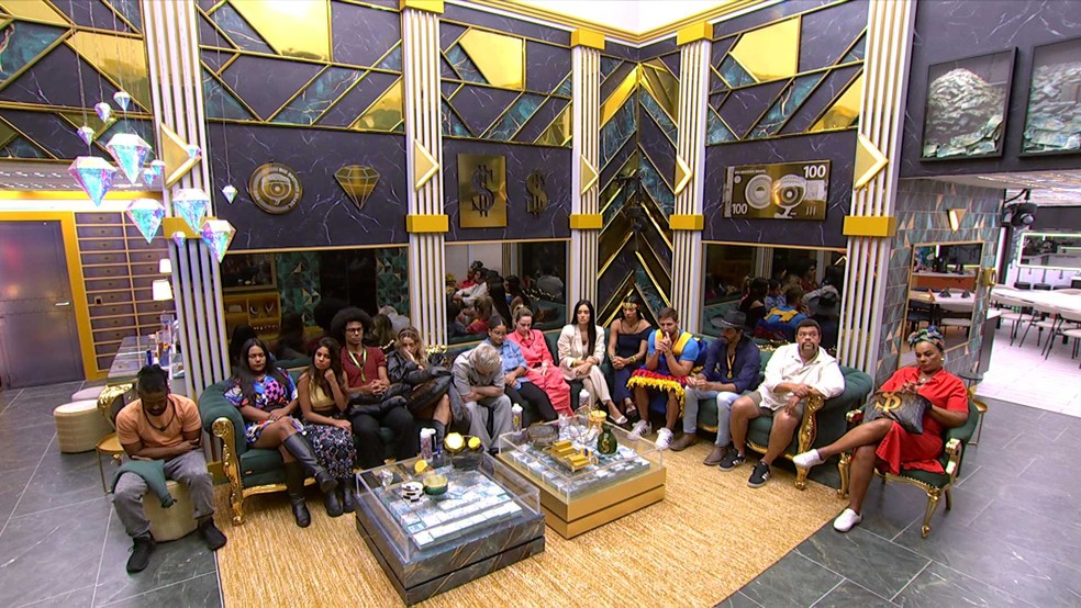 A casa votou no confessionário — Foto: GLOBO