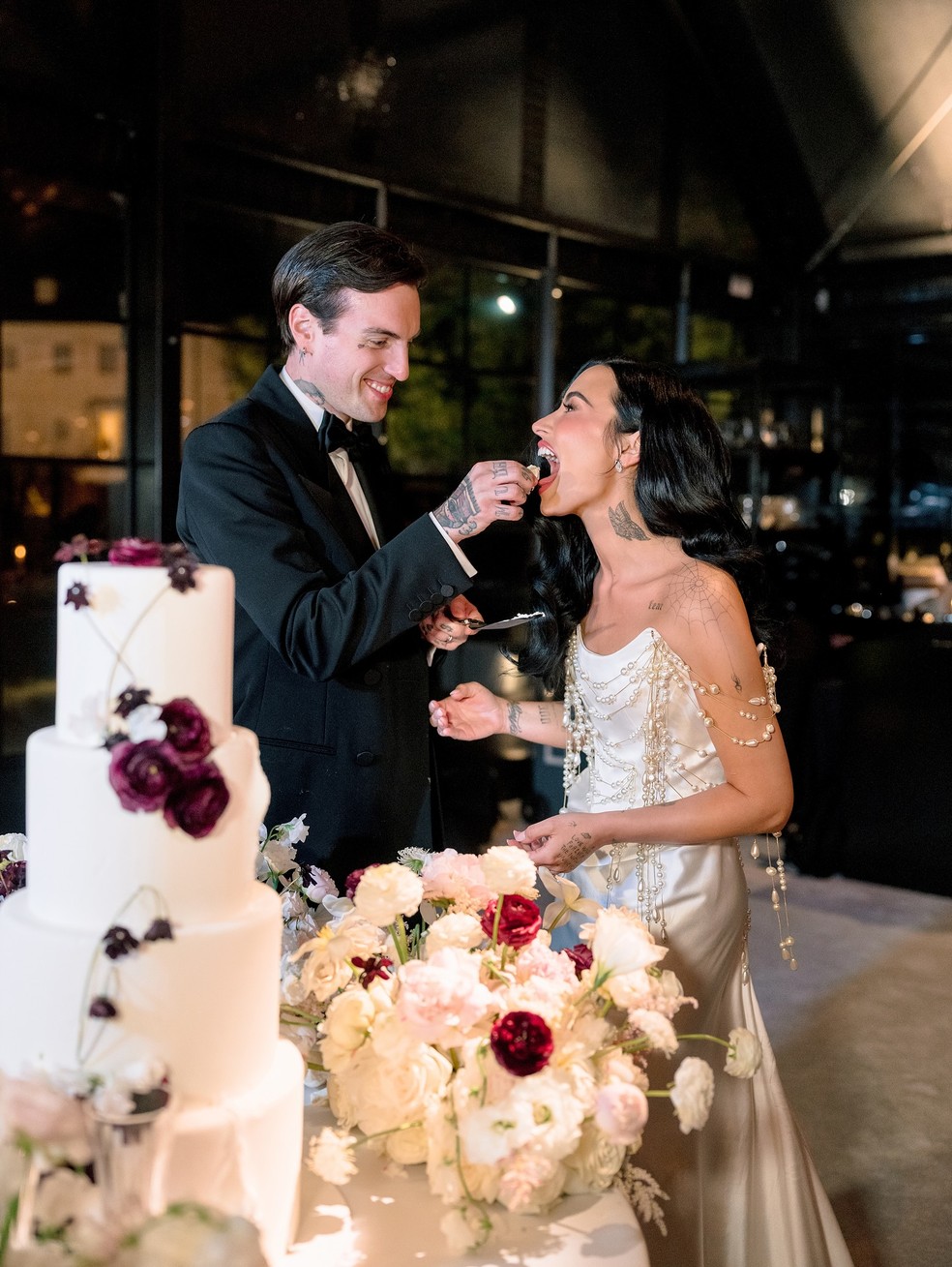 Demi Lovato e Jordan Lutes — Foto: Instagram