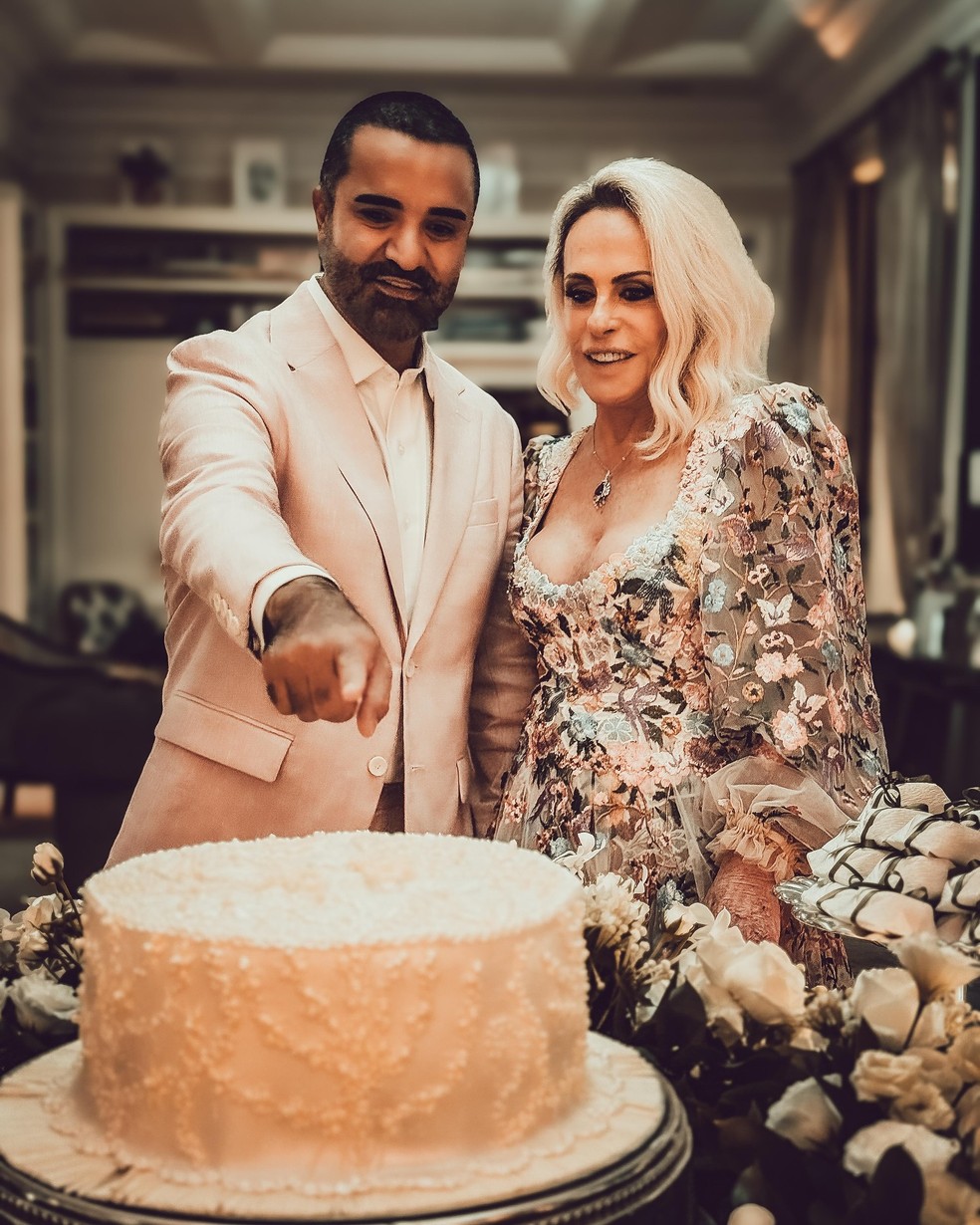 Ana Maria Braga e Fábio Arruda — Foto: Reprodução/Instagram