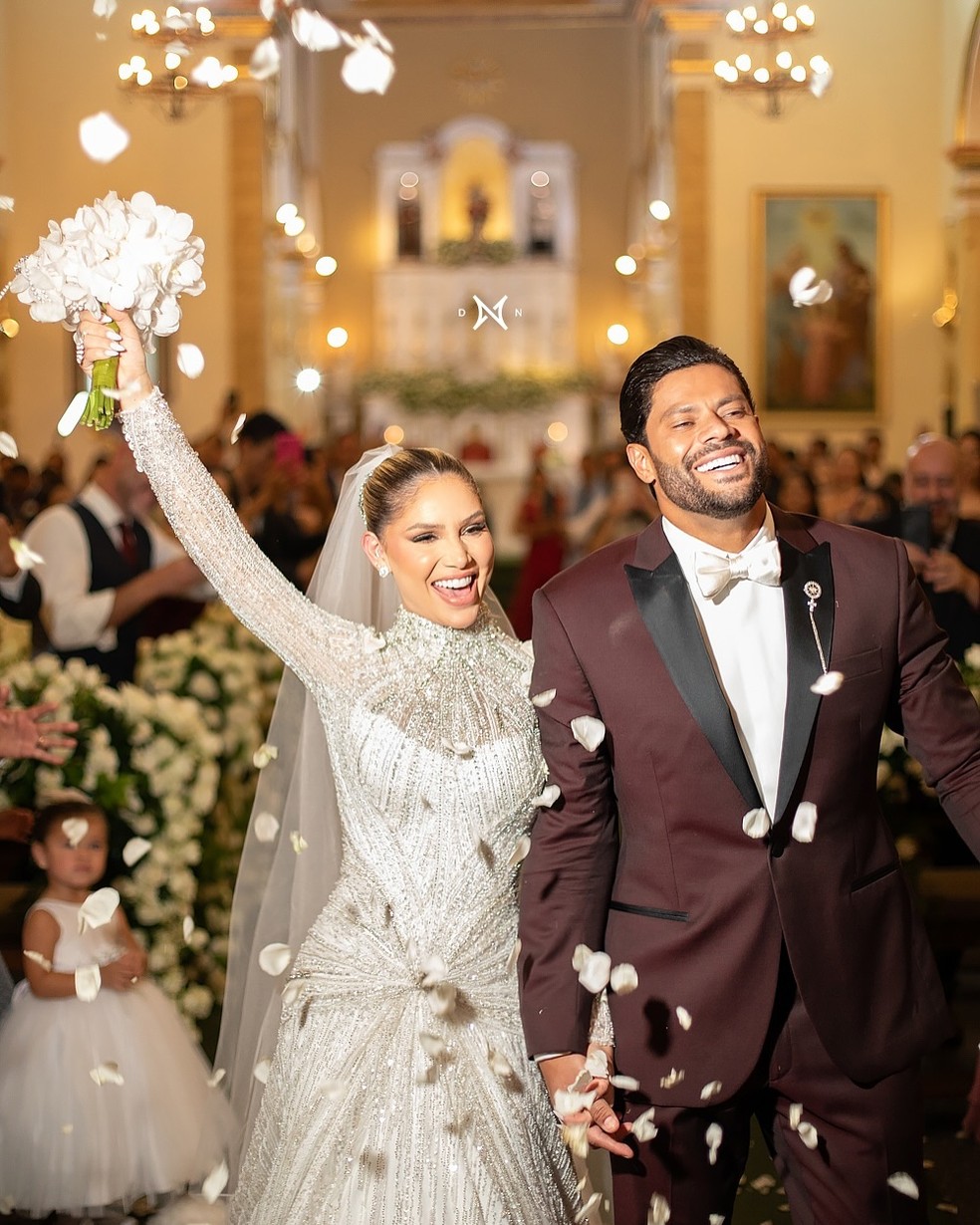 Hulk Paraíba e Camila Ângelo — Foto: Reprodução/Instagram