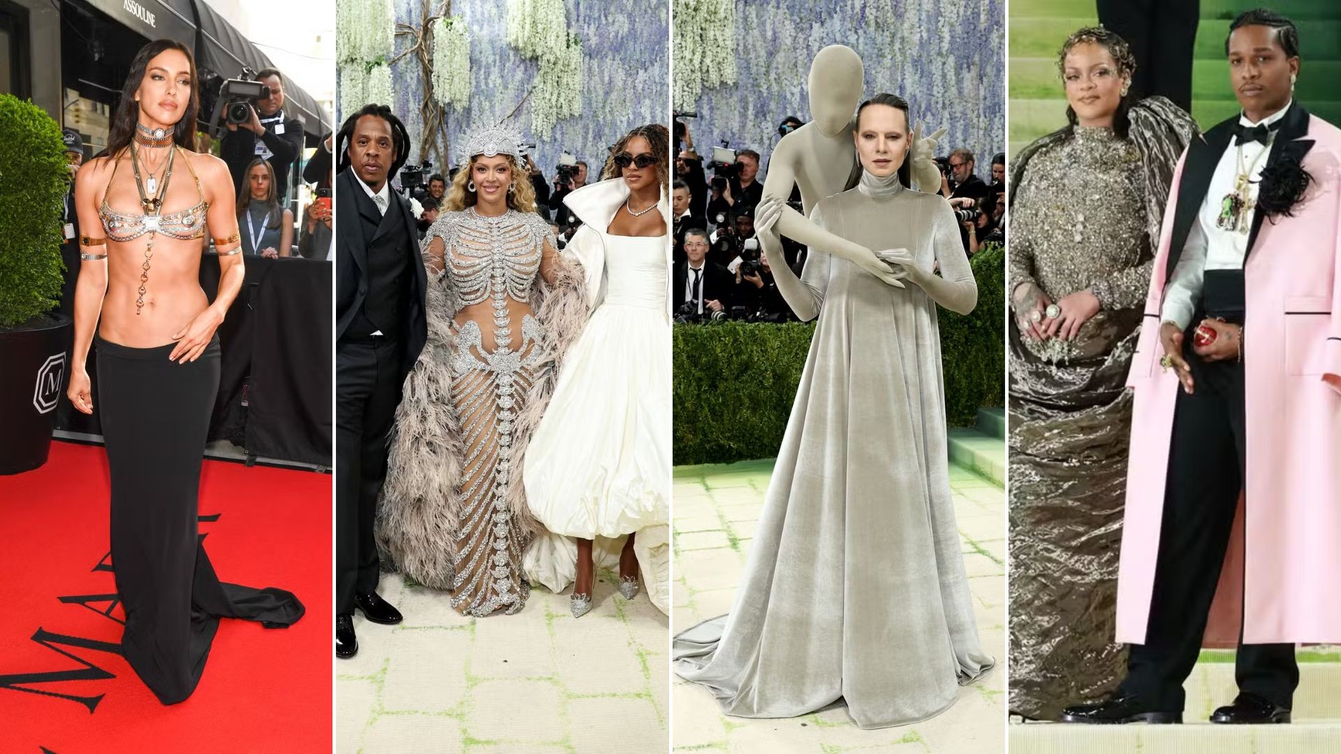 Presença de Beyoncé, Rihanna fechando o red carpet e looks 'diferentões': veja tudo o que rolou no Met Gala