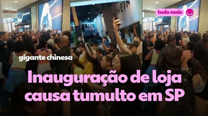 Inauguração de loja física de gigante chinesa em São Paulo tem