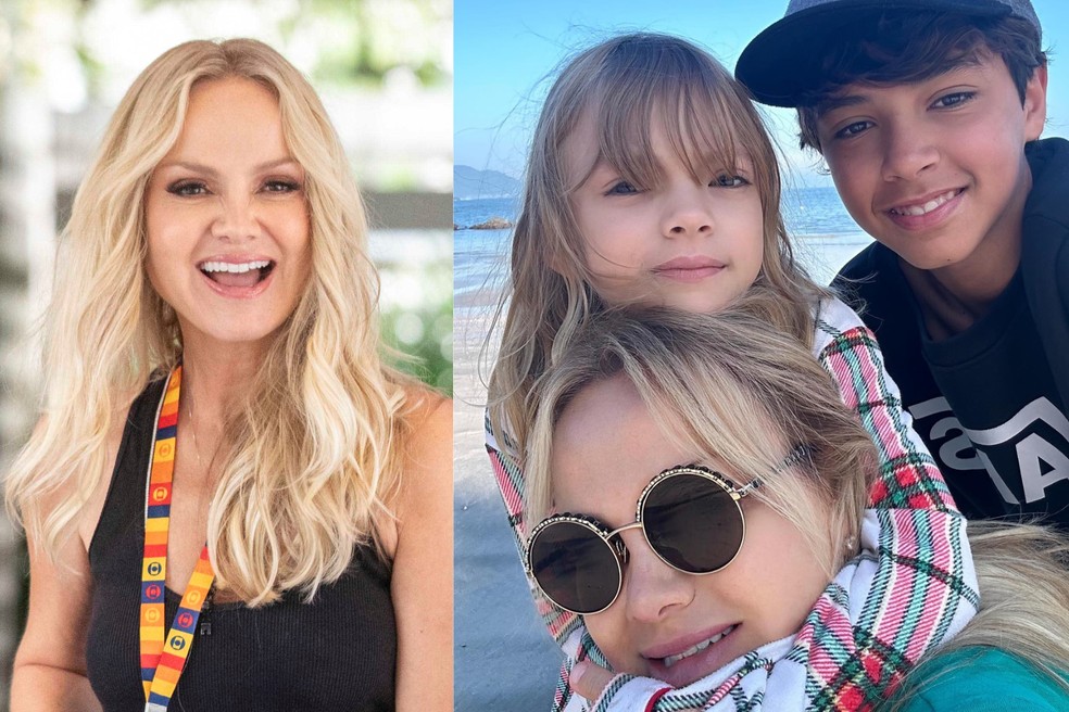 Eliana posta clique raro com os filhos e se derrete: 'Benção' | Gshow