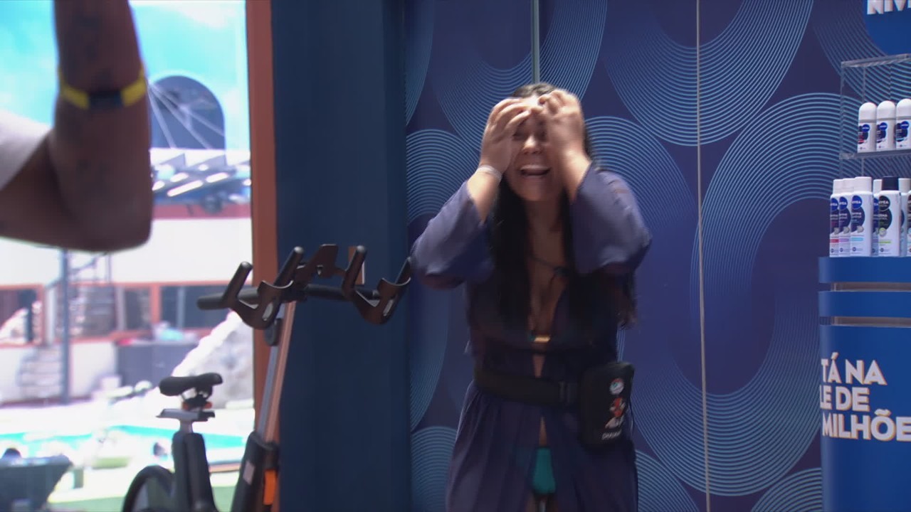 Chaiany encena encontro com Yuri Alberto, do Corinthians, no BBB 26: 'Vou passar vergonha'