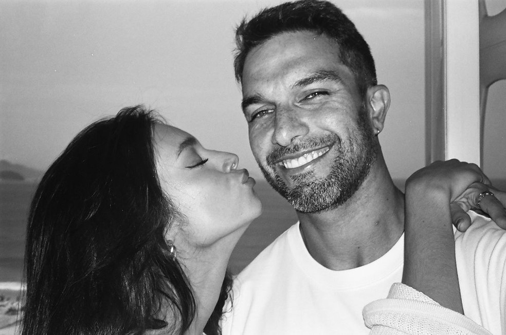 Alane Dias e Lucas Silva — Foto: reprodução