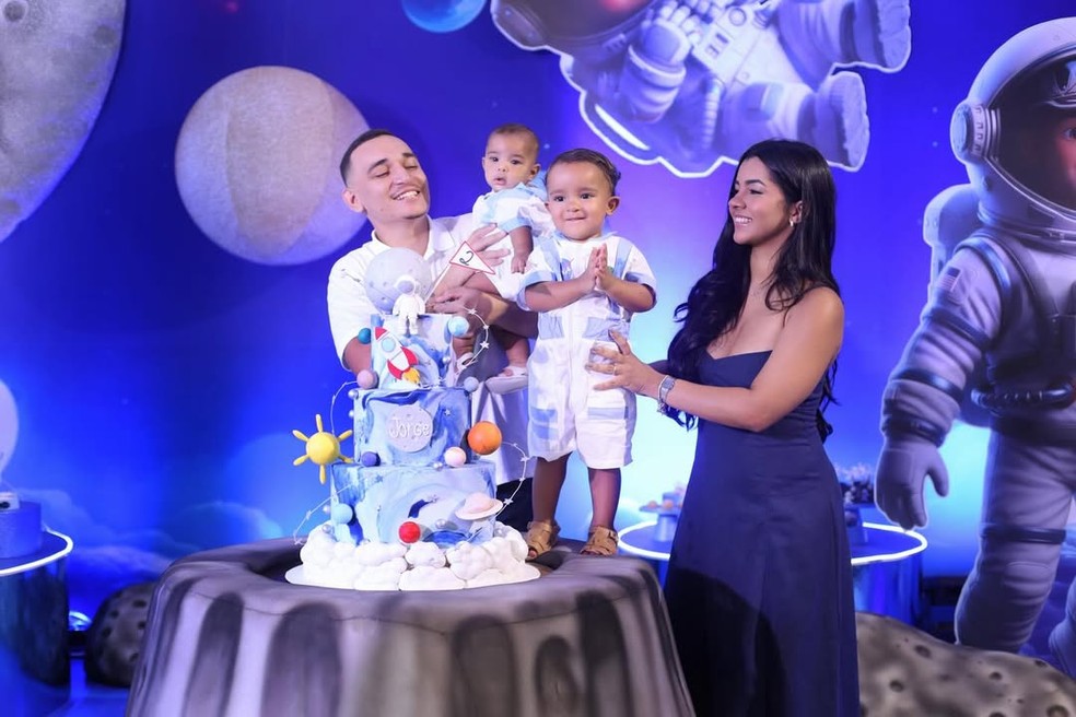 João Gomes e Ary Mirelle comemoram segundo aniversário do filho com festão | Gshow