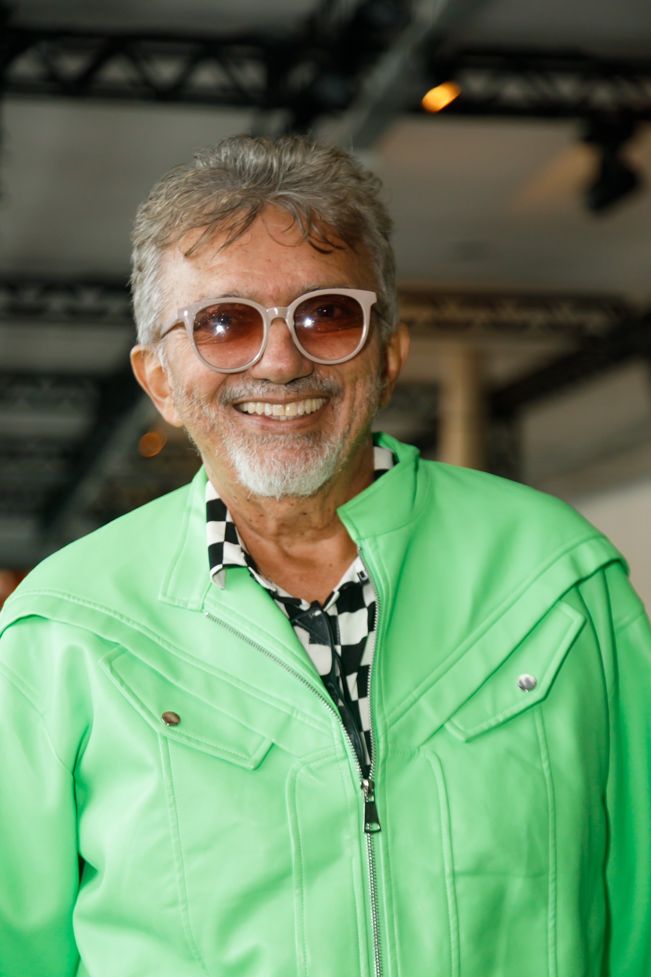 Falcão marca presença no desfile de David Lee no SPFW