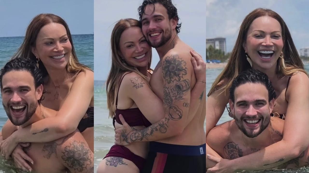 Filho de Solange Almeida em momento de comemoração de aniversário com a mãe