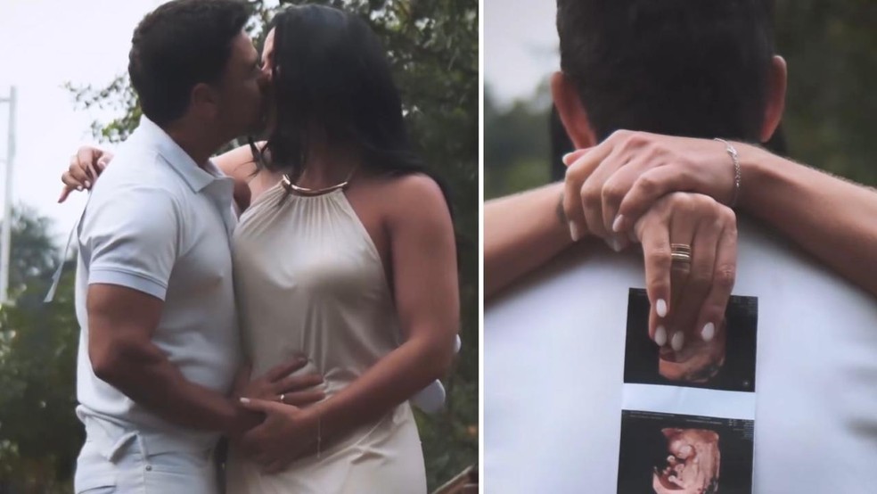 Zezé Di Camargo e Graciele Lacerda anunciam gravidez — Foto: Reprodução/Instagram