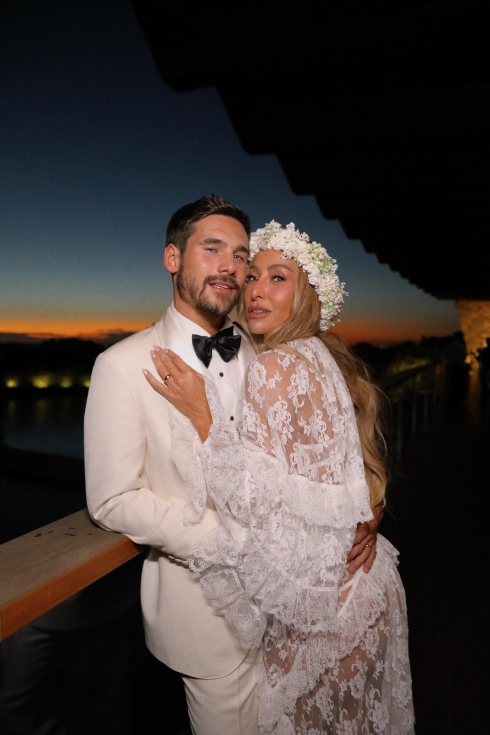 Sabrina Sato e Nicolas Prattes se casaram em Porto Feliz, interior de São Paulo — Foto: IUDE/Divulgação