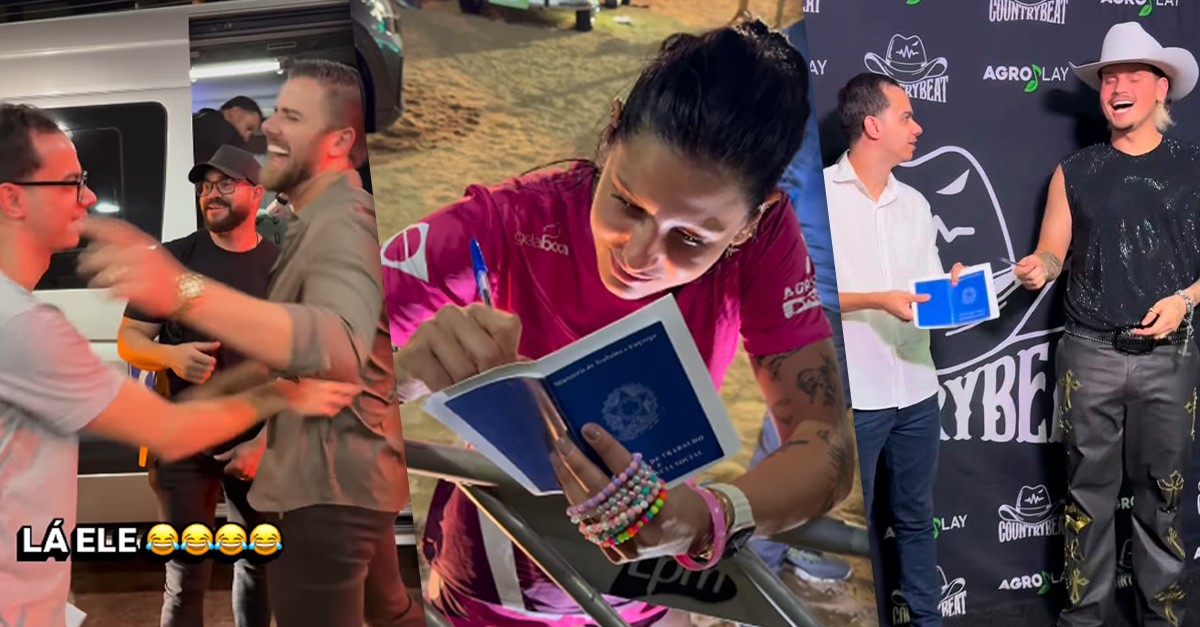Fã ganha assinatura de Ana Castela e astros do sertanejo em carteira de trabalho e vídeos viralizam; entenda