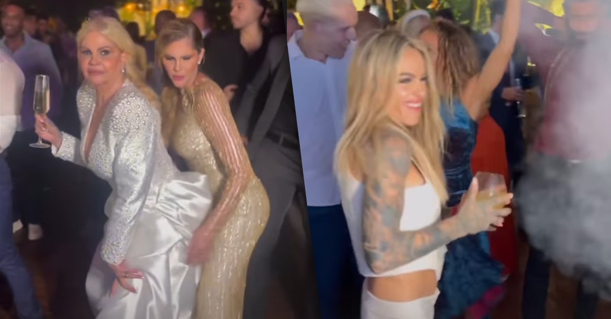 Monique Evans e Cacá Werneck se esbaldam em festa de casamento | Gshow