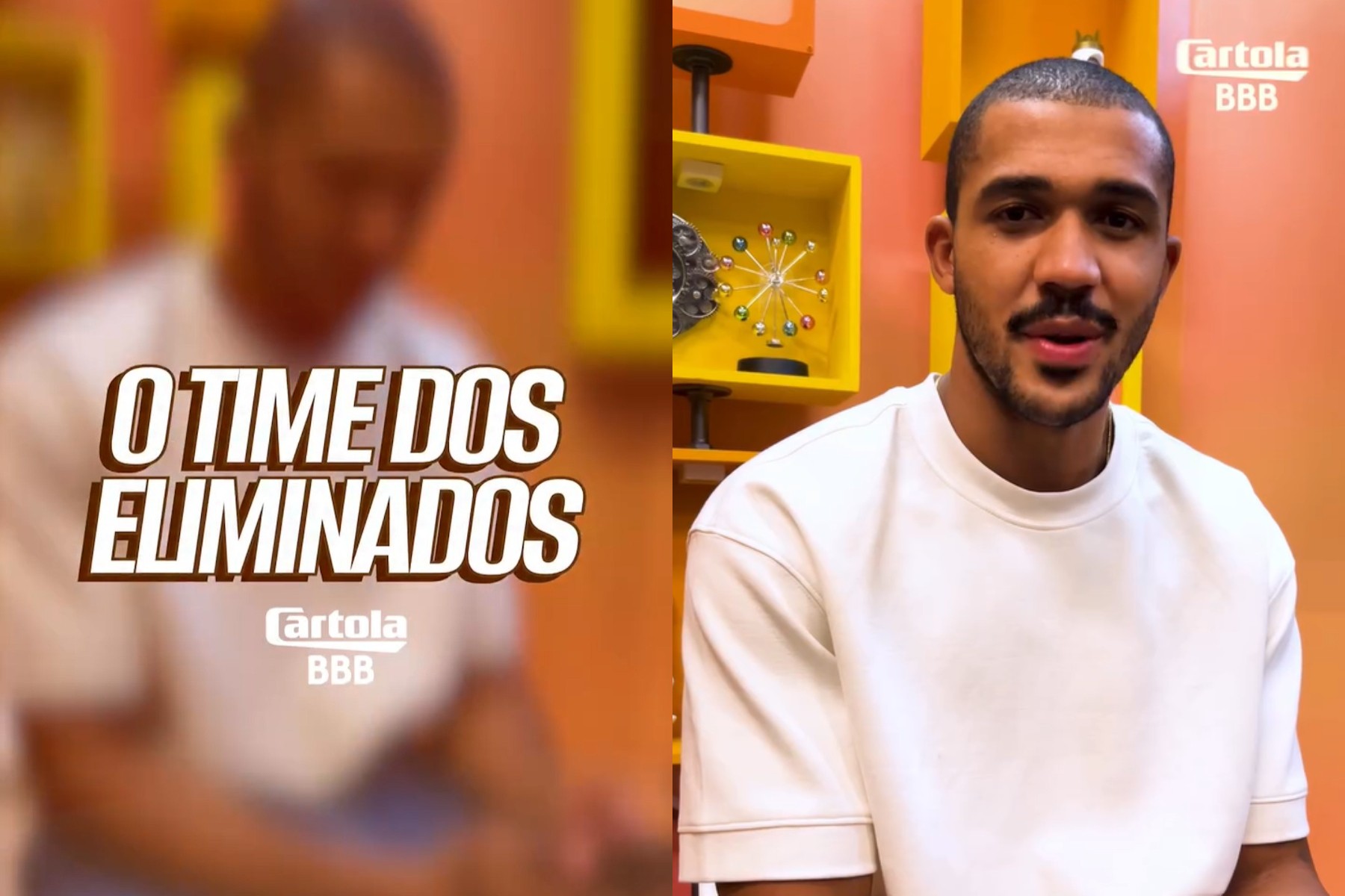 Eliminado, Matheus escala seu time no Cartola BBB e aponta protagonista do reality