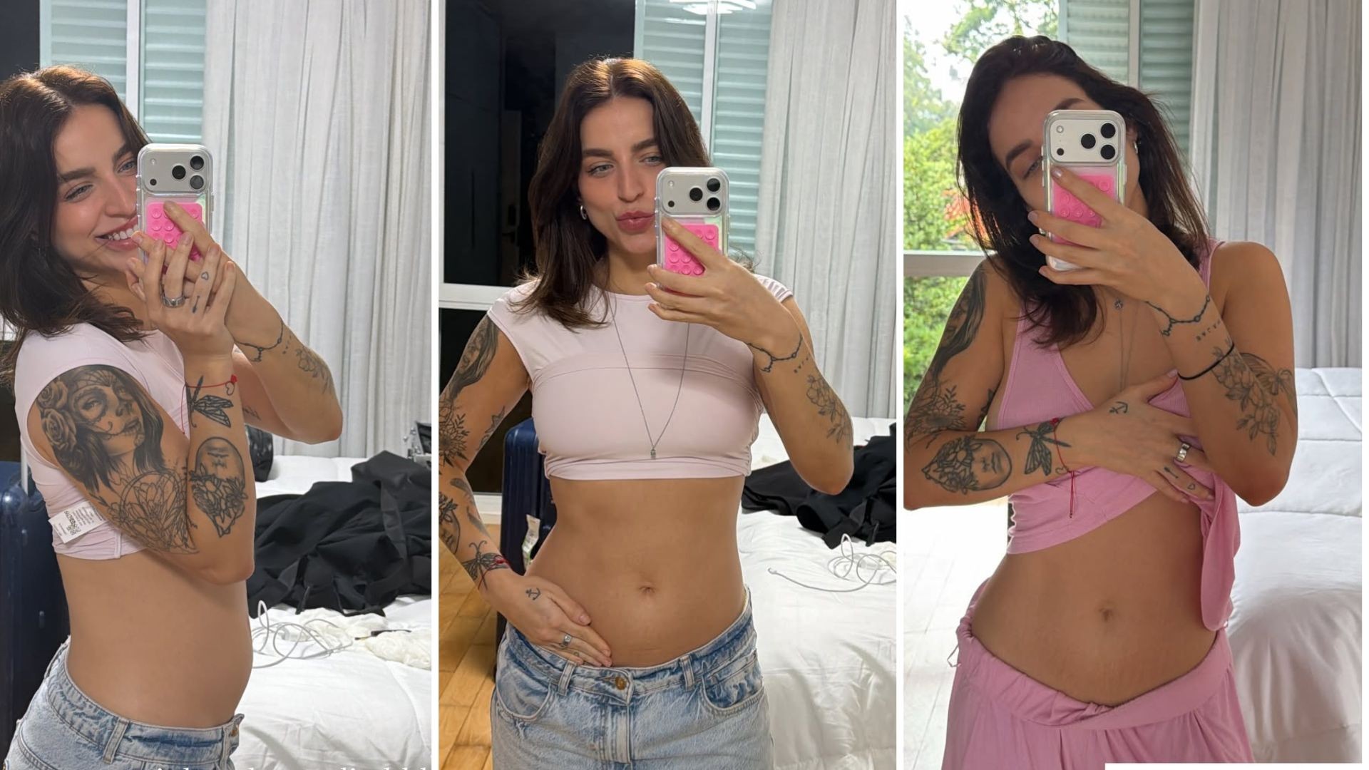 Bruna Unzueta detalha mudanças no corpo durante congelamento de óvulos e diz estar na reta final do processo