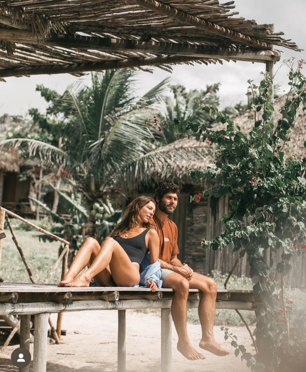 Dudu Azevedo e Marcela Witt — Foto: Reprodução/Instagram