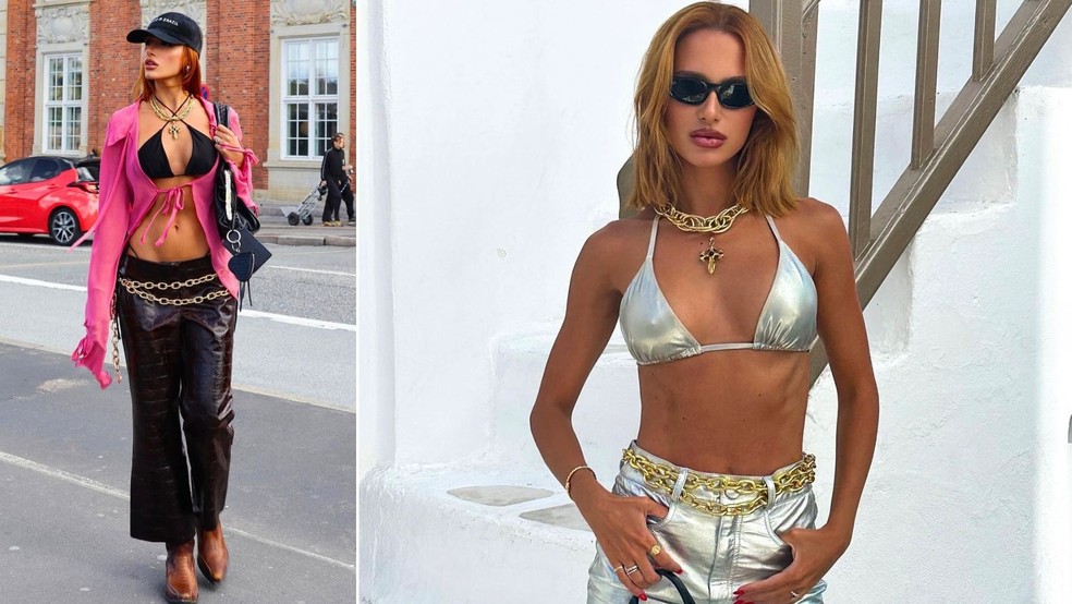 Influencer Marcela Carrasco, que se autodenomina uma "mulher fubanga", defende a estética como uma "ferramenta de empoderamento feminino" — Foto: Reprodução/Instagram/@marcelaccarrasco