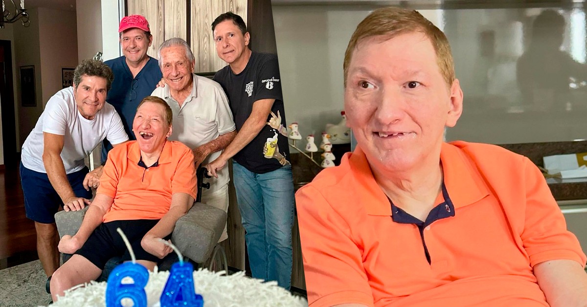 Daniel celebra com texto comovente os 64 anos do irmão mais velho, Gilmar: 'Um ser pra lá de especial'