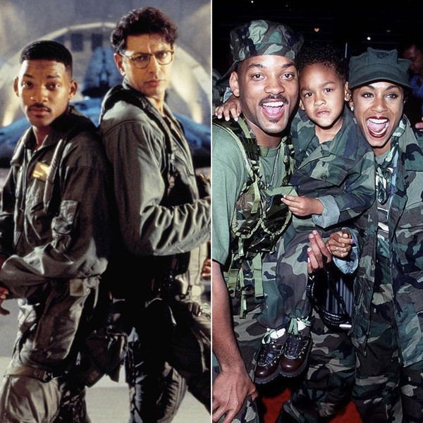 ミリタリー Will Smith Independence day Will Smith posta fotos dos bastidores de 'Independence Day': '25