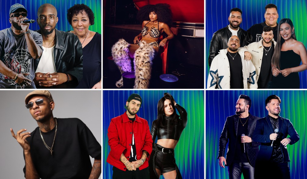 Prêmio Multishow 2025 - Indicados a Hit do Ano — Foto: Divulgação