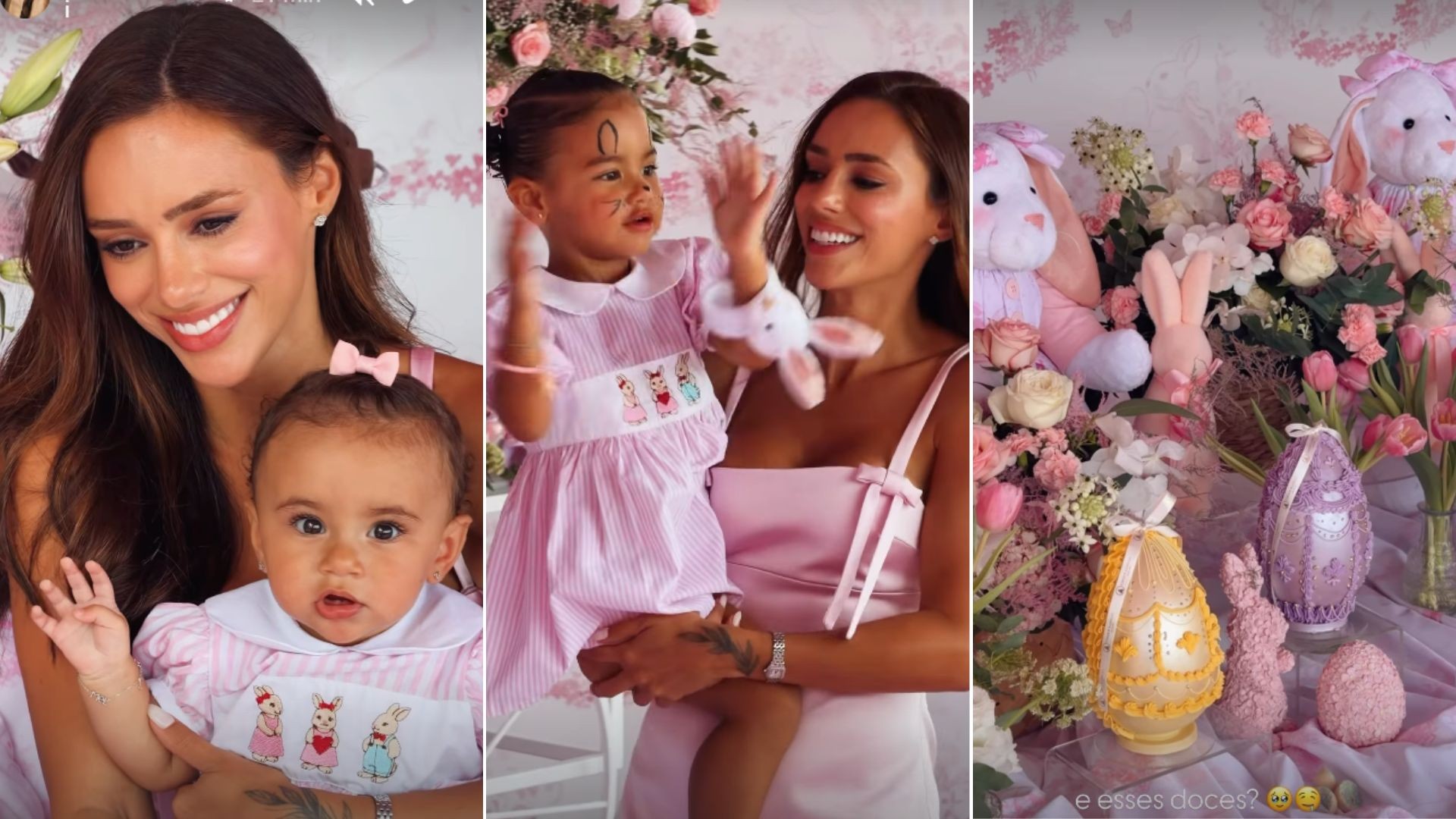 Bruna Biancardi faz festinha com tema de Páscoa para a filha Mavie: 'Algo simples'