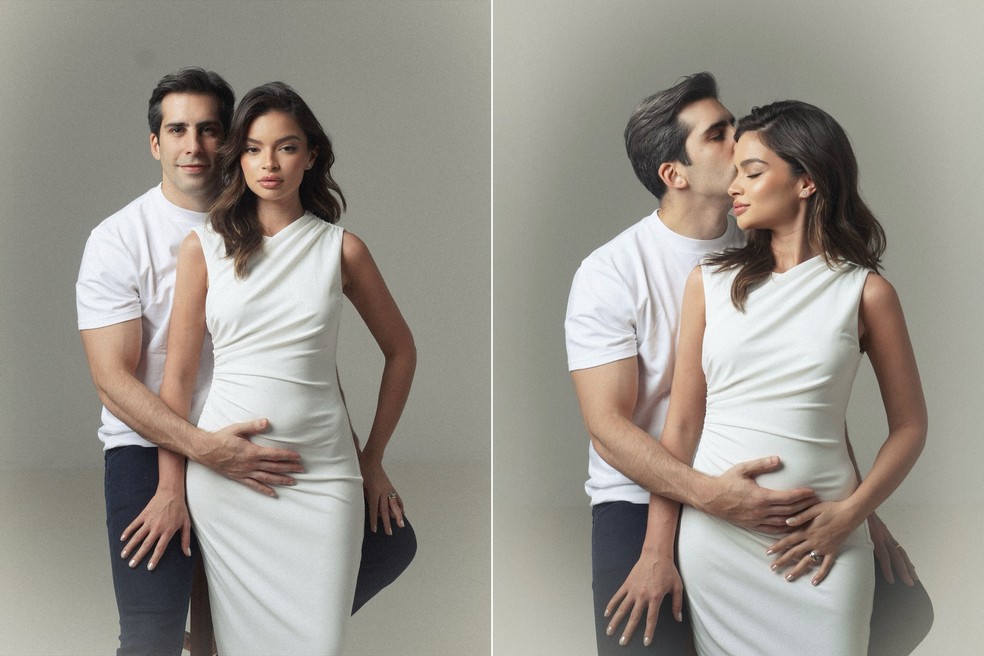 Gabi Mustafá anuncia gravidez: 'Melhor capítulo da nossa história' — Foto: Instagram