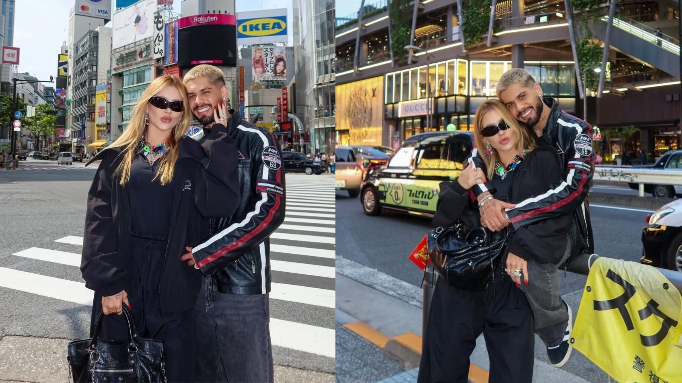 Virginia Fonseca abre álbum de fotos no Japão com Zé Felipe; veja