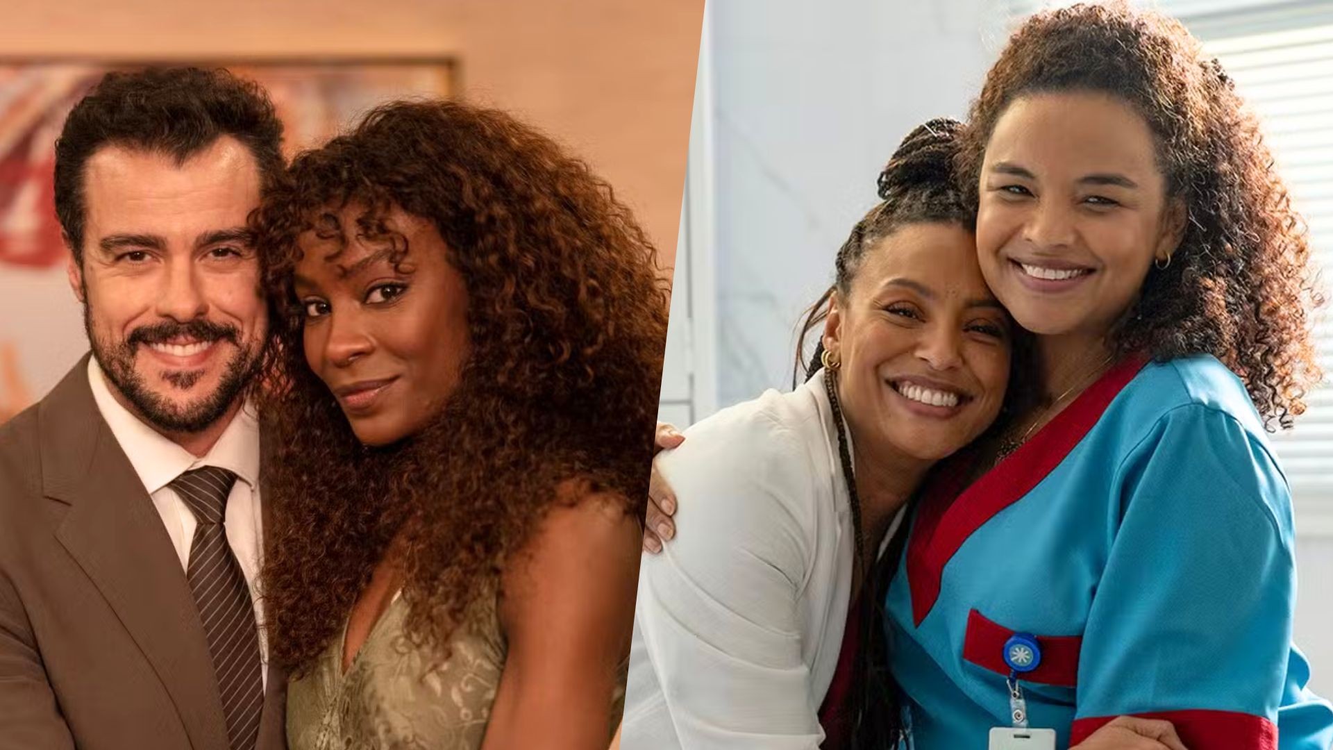 Cena de 'Nas Profundezas do Amor' com Joaquim Lopes e Jeniffer Dias