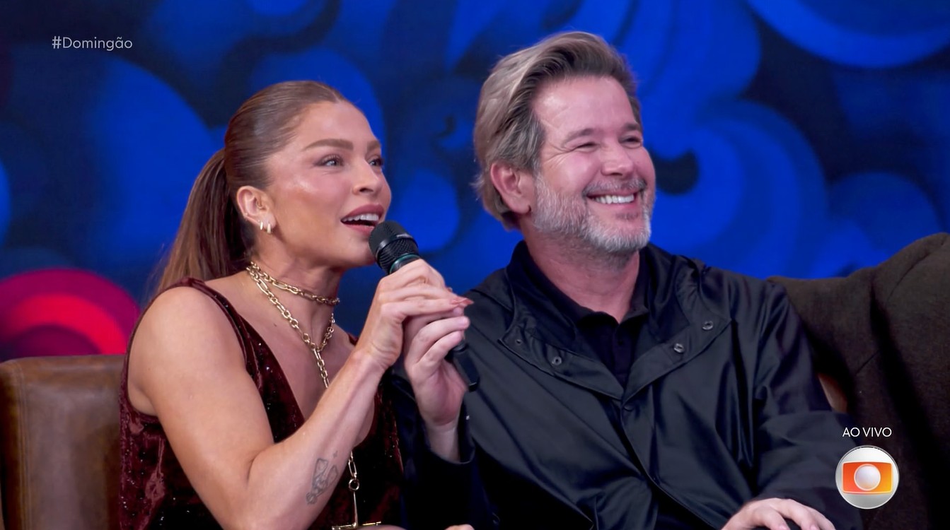 Grazi Massafera brinca sobre 'tradição de casar' de Murilo Benício: 'Estão estragando'