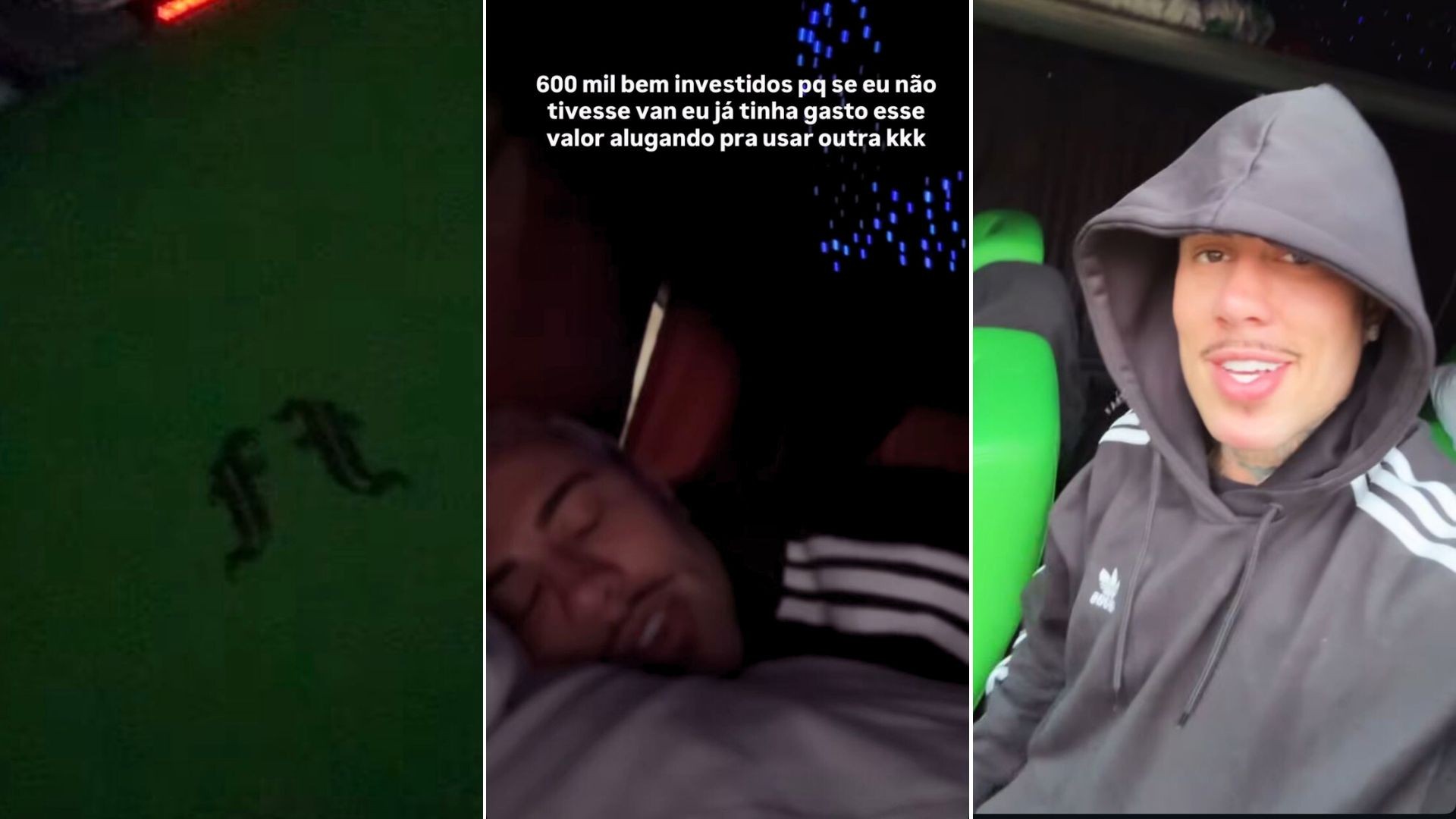 MC Daniel mostra detalhes de van luxuosa: 'R$ 600 mil bem investidos'