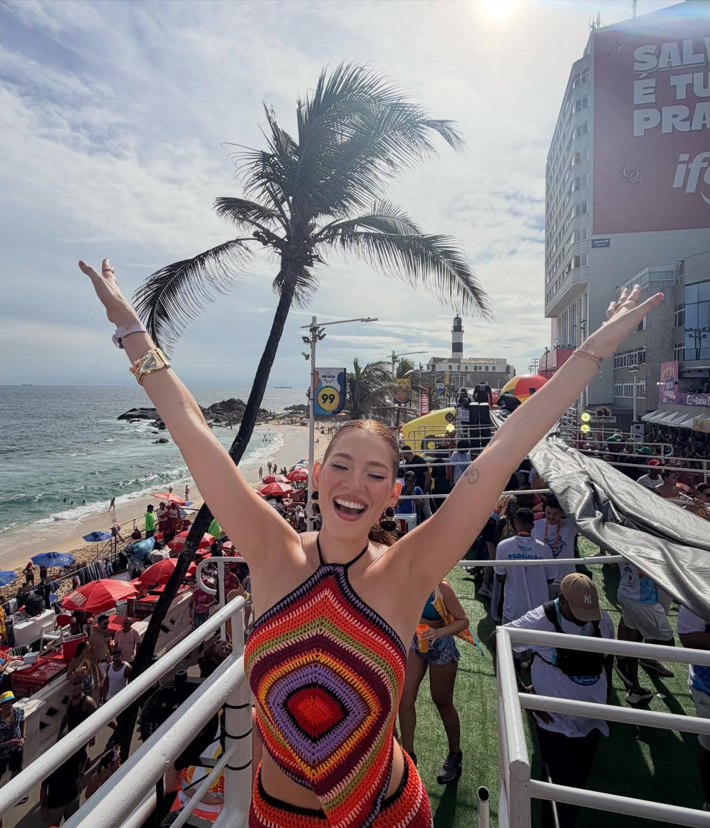 Solteira, Ana Clara comenta sobre seu primeiro Carnaval em Salvador: 'Maravilhoso'
