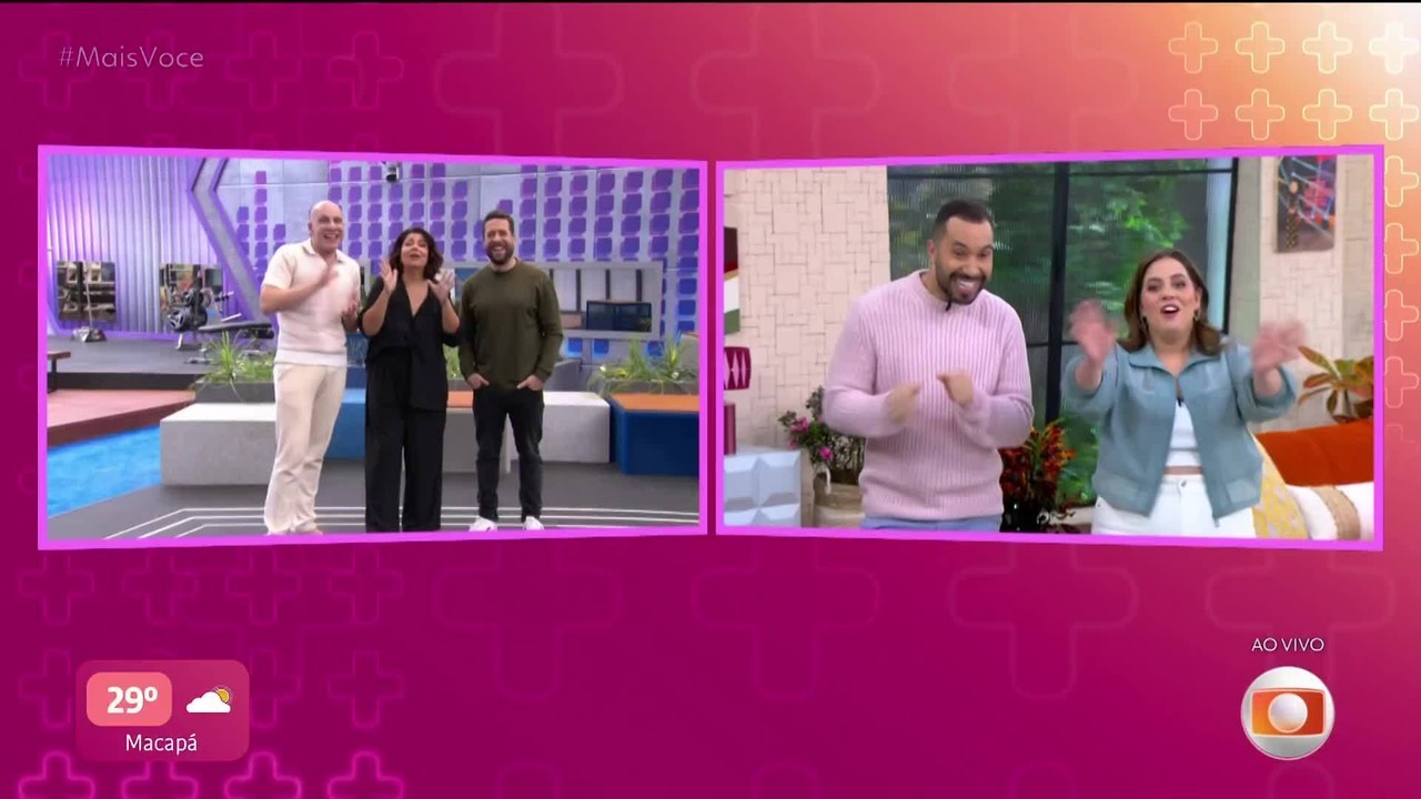 Fabiana Karla e Maurício Meirelles dão spoiler do Desafio – Estrela da Casa, no Mais Você; confira!