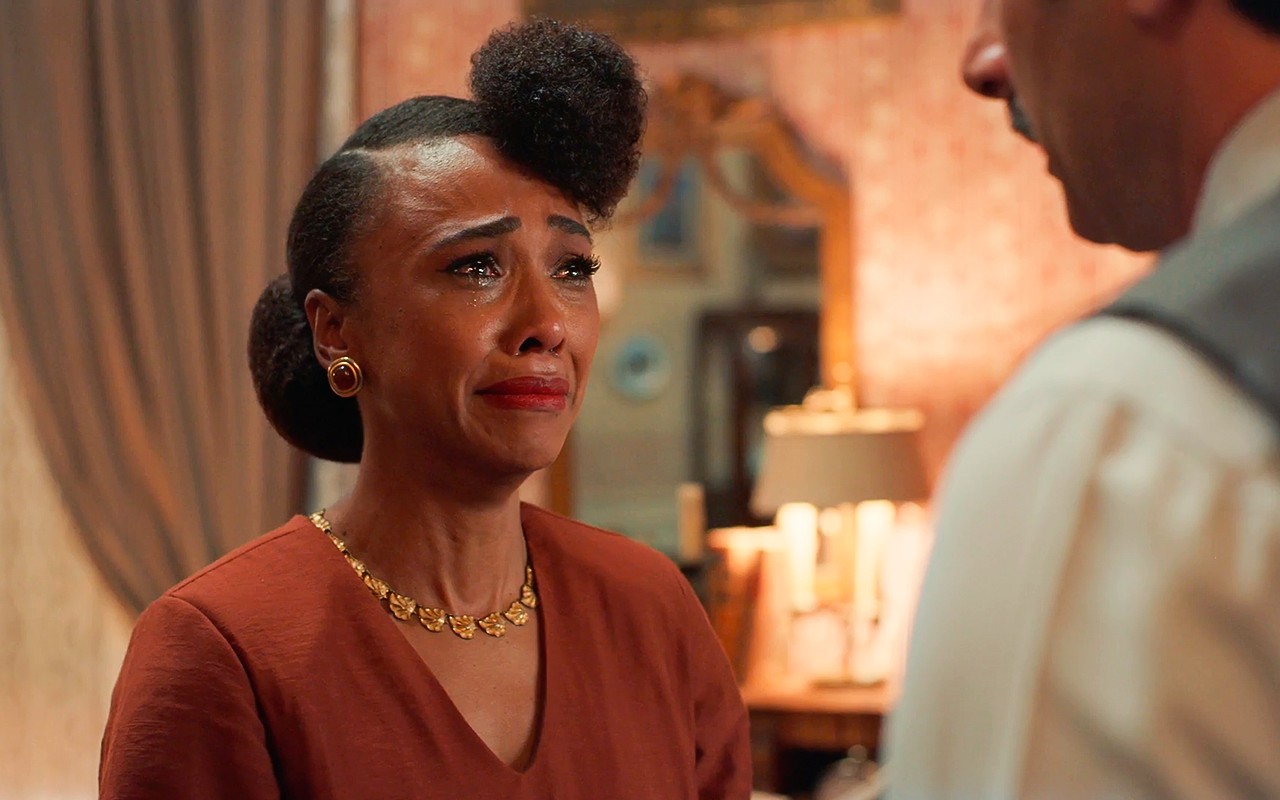 Em Êta Mundo Melhor!, Haydée chora ao descobrir identidade do seu pai: ‘Não quis assumir’