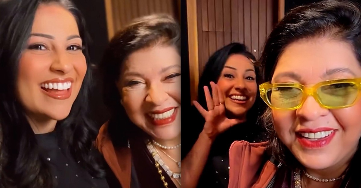 Biahh Cavalcante encontra Roberta Miranda após convite para parceria e diz: 'Tá vindo coisa boa'