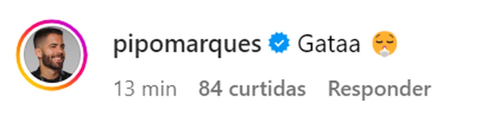 Pipo Marques elogia Mari Gonzalez — Foto: Reprodução