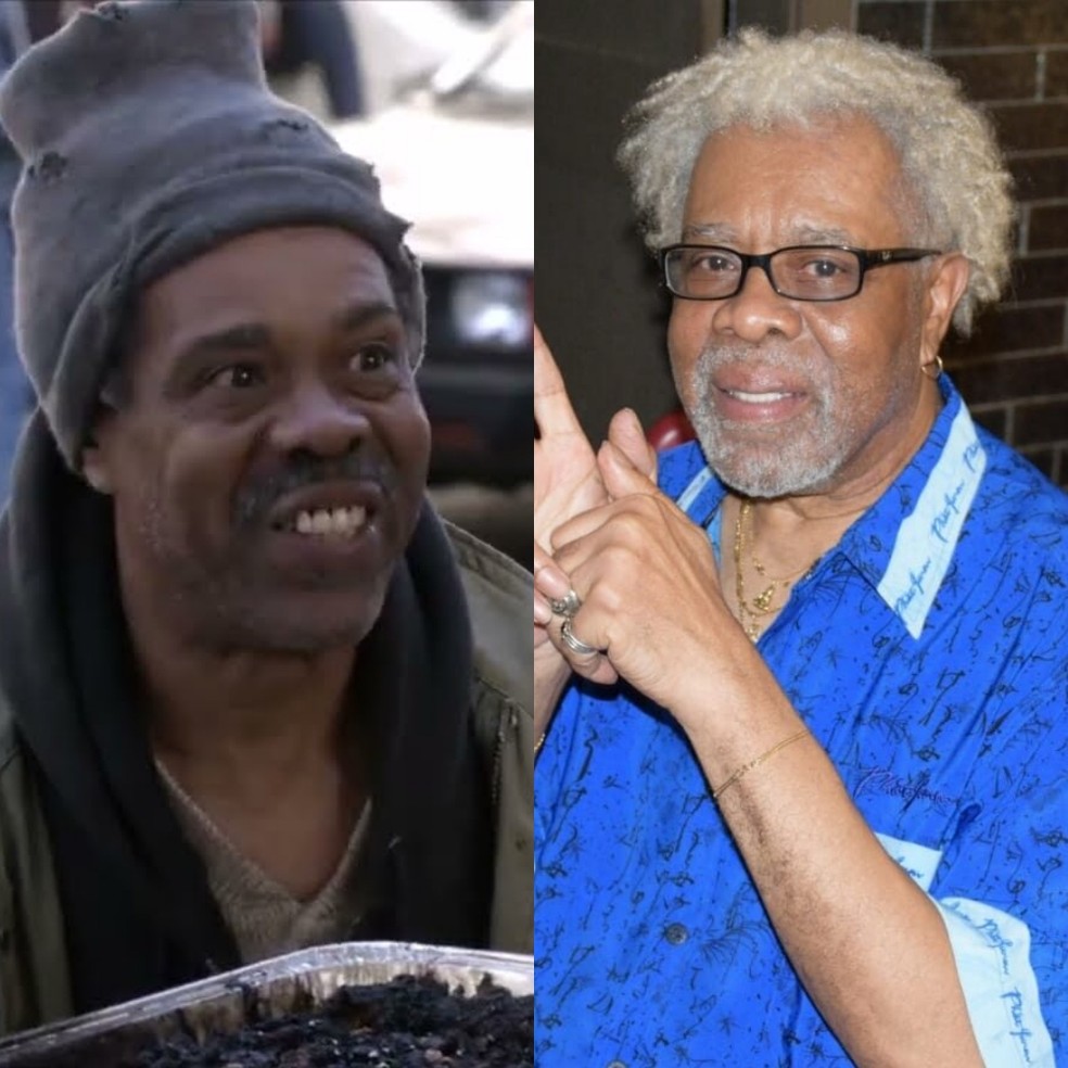 Antes e depois: Jeris Poindexter interpretou Edgar 'Golpe Baixo' Deveraux em 'Todo Mundo Odeia o Chris' — Foto: Reprodução/IMDb/Facebook