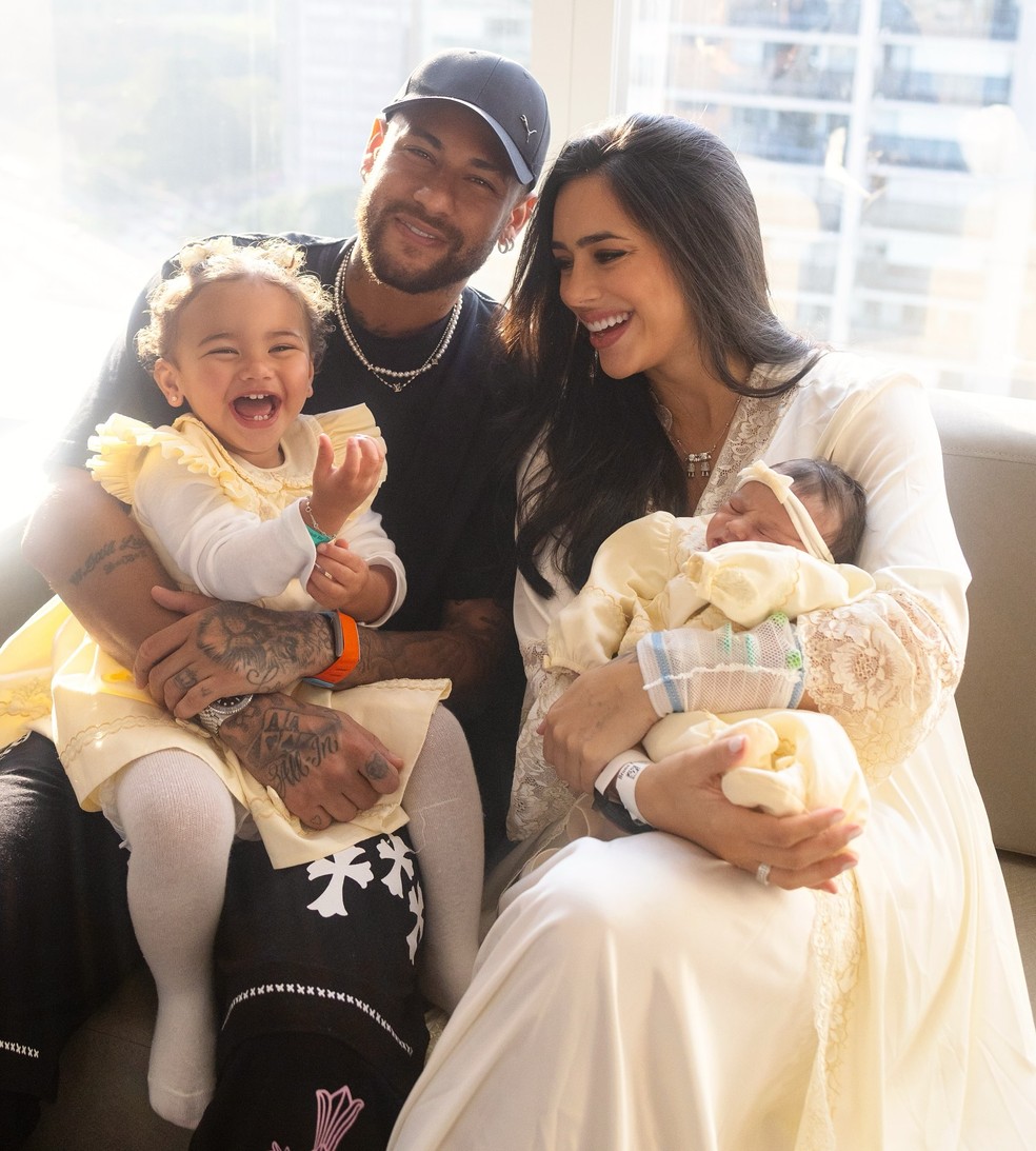Neymar e Bruna — Foto: Reprodução Instagram