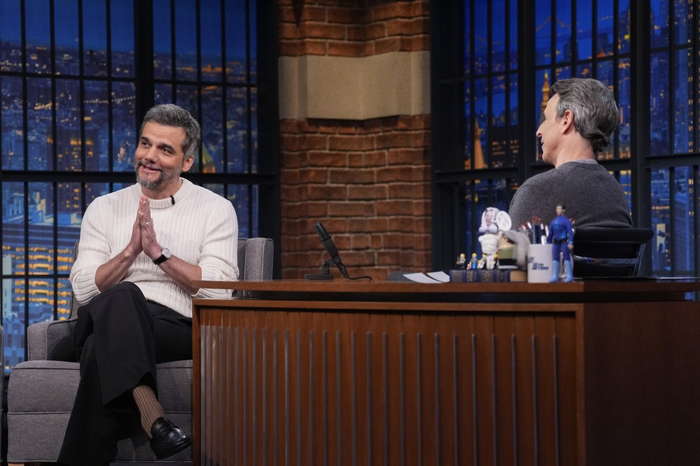 Wagner Moura &eacute; destaque em talk show estadunidense | Gshow