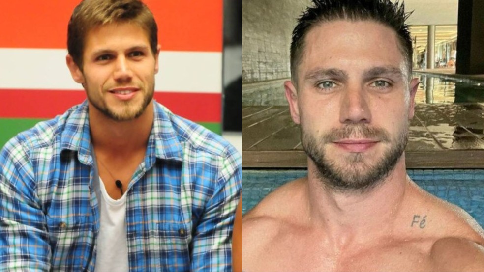 Jonas antes e depois — Foto: Globo/Reprodução: Instagram