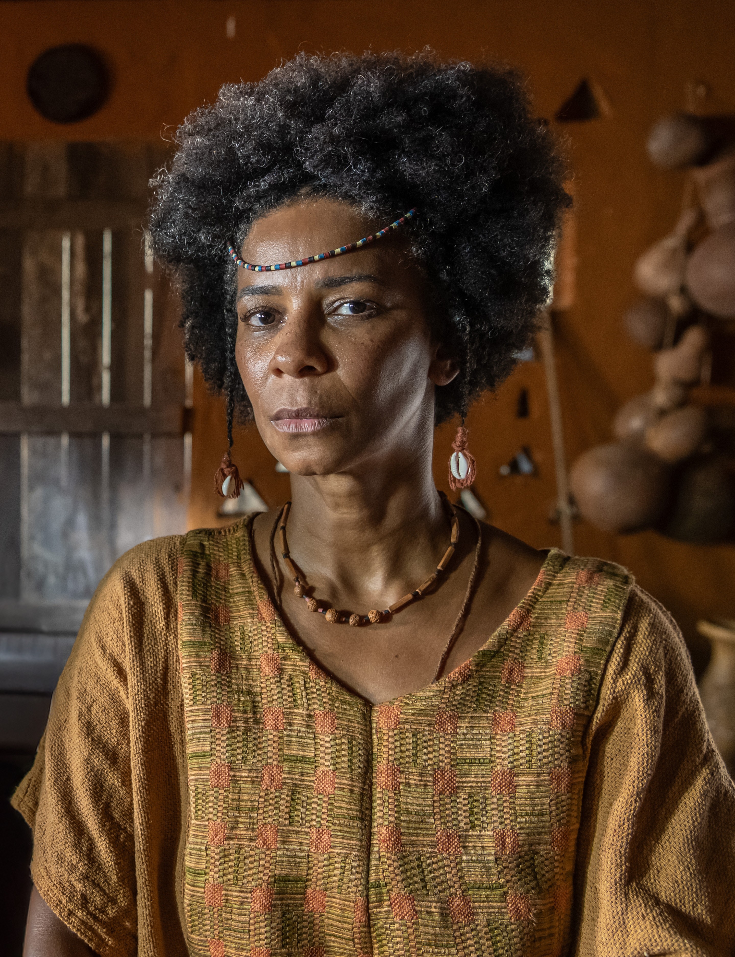 Rita Batista encarna guerreira africana na luta contra vilão de Lázaro Ramos, em A Nobreza do Amor; veja a 1ª foto