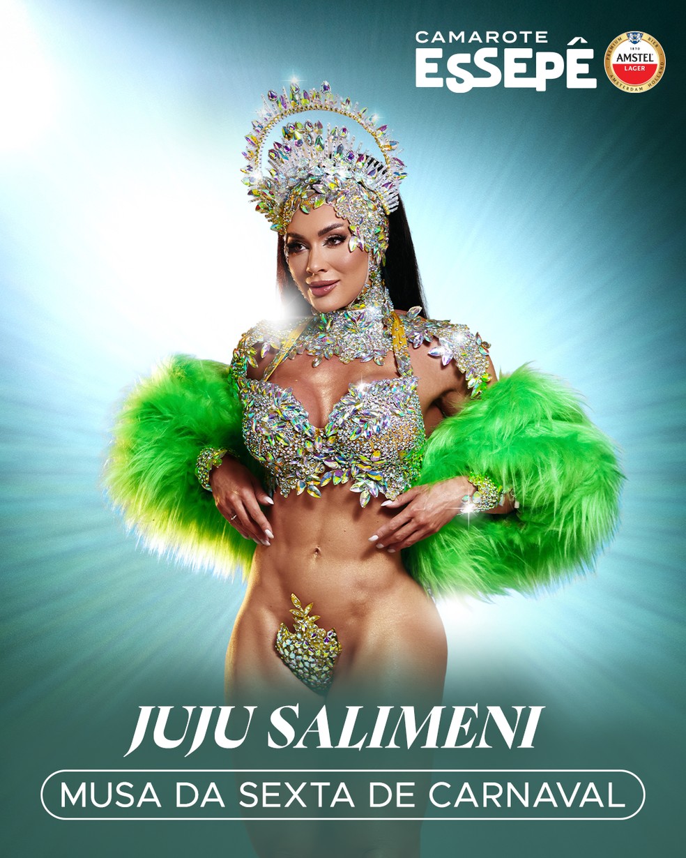 Juju Salimeni será musa de camarote no Carnaval de São Paulo | Gshow