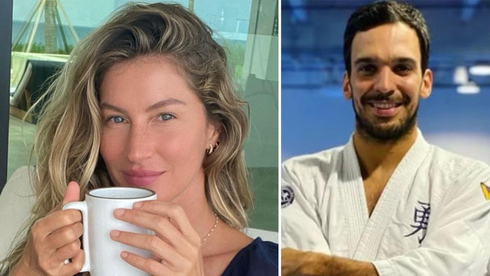  Gisele Bündchen e Joaquim Valente — Foto: Reprodução/Instagram