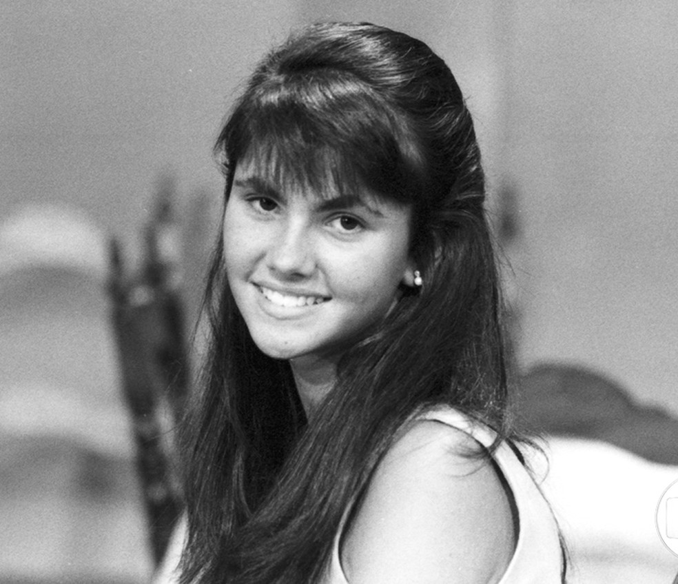 Lisandra Souto, em 1990, na época de 'Gente Fina' — Foto: CEDOC / TV Globo