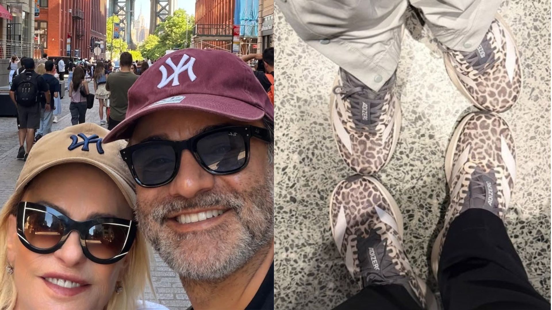 Ana Maria Braga compartilha cliques de viagem a Nova York ao lado do marido