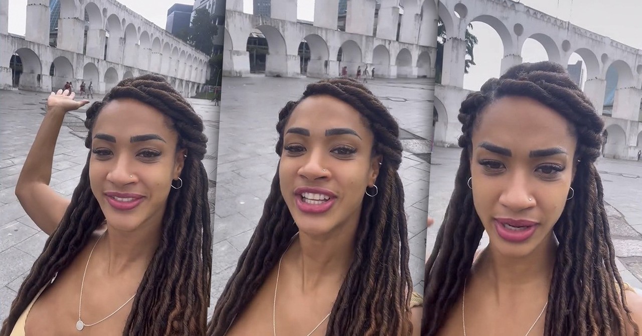 Aline, do BBB 25, conhece ponto turístico do Rio de Janeiro: 'Que lindo'
