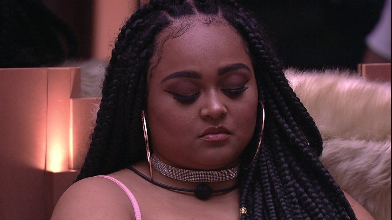 Rízia fica pensativa em noite de Eliminação | Gshow